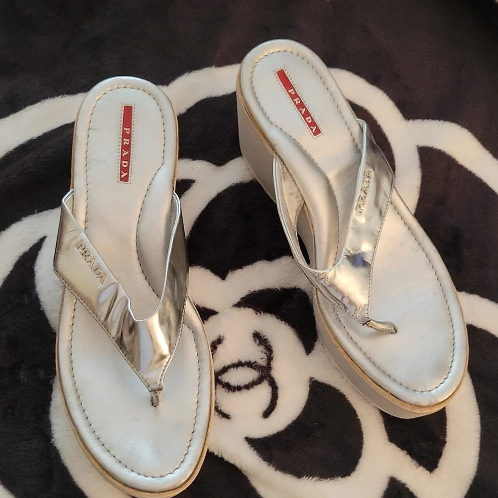 PRADR THON PLATFORM SANDALS - Picture 1 of 8